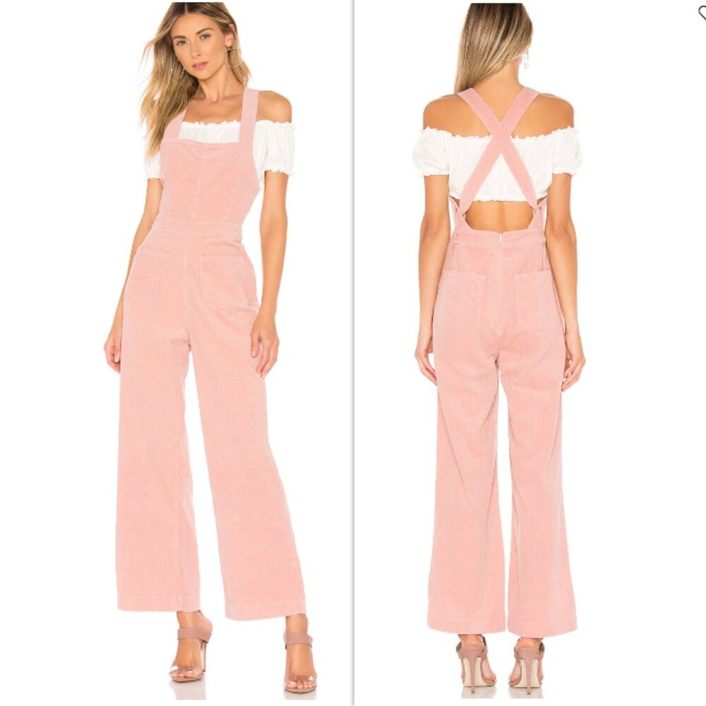 ROLLA'S Pink Corduroy Jumpsuit